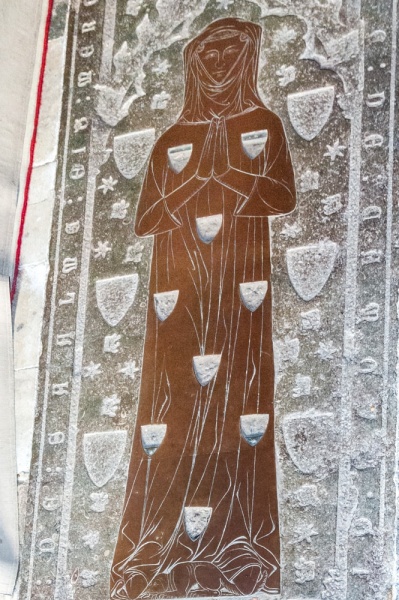 Lady Margaret Camoys brass